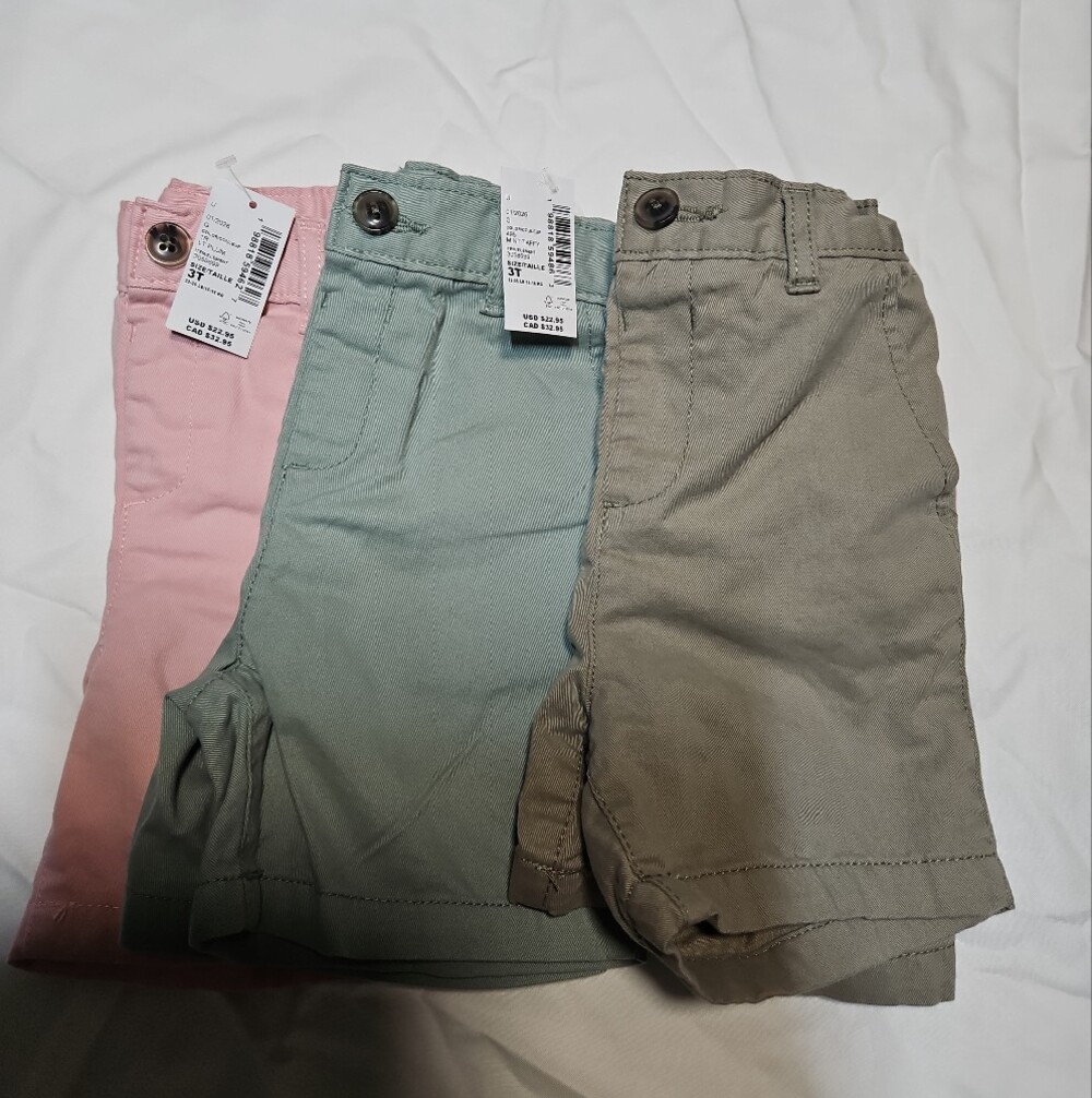 The Children's Place Toddler Boys Cotton Blend Pull-On Shorts